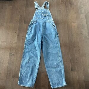 Classic Blue Denim Women's Overalls